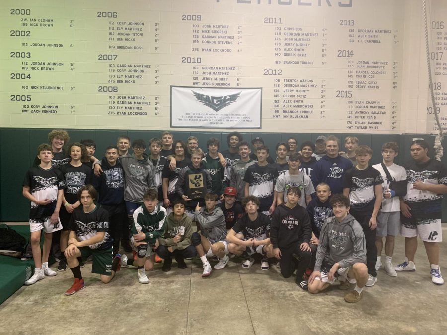 Varsity Wrestling Takes First Place in Battle of the Best Tournament